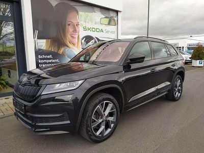 Gebraucht Skoda Kodiaq SportLine 190 PS (139 kW) 2019 Schwarzmagic perleffekt SUV