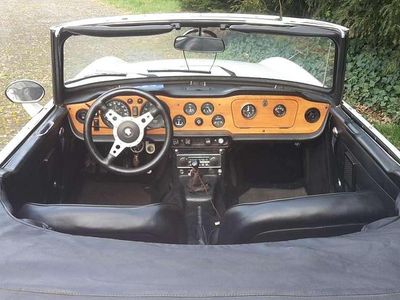 Gebraucht Triumph TR6 143 PS (105 kW) 1972 Weiß Cabrio