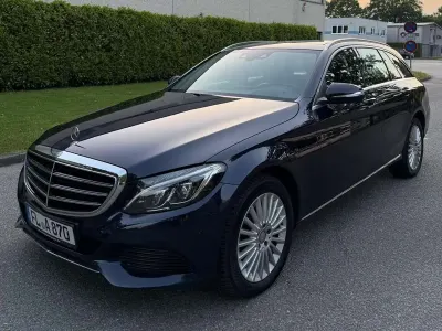 Gebraucht Mercedes C220 Exclusive 170 PS (125 kW) 2014 Blau Kombi