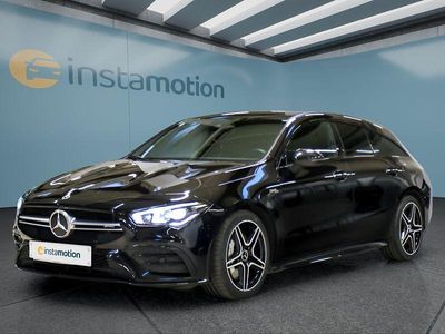 Schwarz Gebraucht 2021 Mercedes CLA35 AMG AMG Limousine | 38.249 € (Etwas zu teuer)