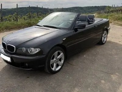 Gebraucht BMW 318 Cabriolet Sport Line 143 PS (105 kW) 2005 Schwarz Cabrio