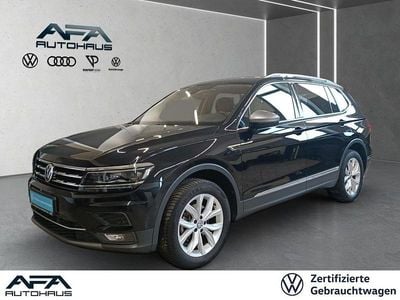 Gebraucht VW Tiguan Allspace Highline 150 PS (110 kW) 2021 Schwarz SUV