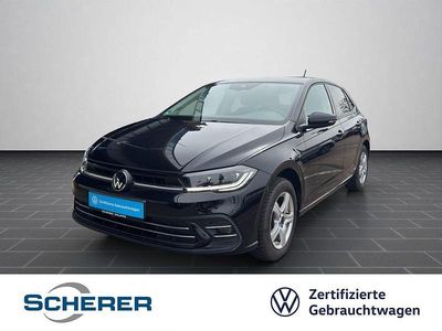 Gebraucht VW Polo IQ Drive 95 PS (69 kW) 2022 Deep black perleffekt (metallic) Kleinwagen