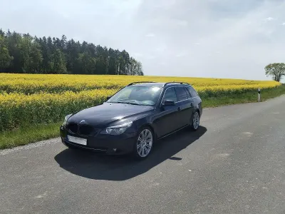 Używany BMW 520 Sport Line 163 KM (119 kW) 2009 Czarny Kombi