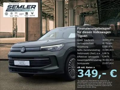 New VW Tiguan R 150 HP (110 kW) 2025 Green SUV