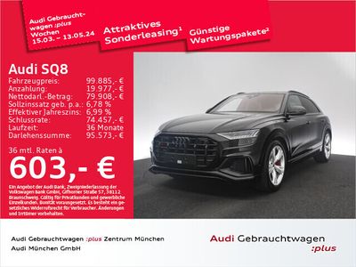 gebraucht Audi SQ8 TFSI tiptr. Pano/Matrix/B&O/StdHzg/AHK