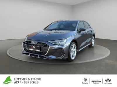 Brugt Audi A3 S-Line 204 HK (150 kW) 2025 Grå Sedan