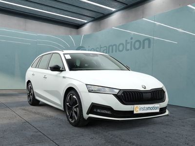 Weiß Gebraucht 2024 Skoda Octavia SportLine Kombi | 33.749 € (Superpreis)