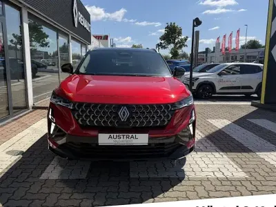 Neu Renault Austral Techno 148 PS (108 kW) 2025 Dezirrot mit dach in black pearlschwarz (rot) SUV