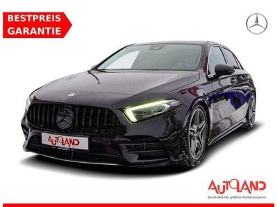 Schwarz (metallic) Gebraucht 2020 Mercedes A180 AMG Kleinwagen | 23.890 € (Teuer)