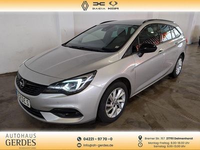 Grau Gebraucht 2021 Opel Astra Business Elegance Kombi | 14.490 € (Teuer)