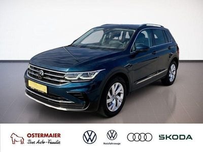 Second-hand VW Tiguan Elegance 245 CP (180 kW) 2022 Albastru SUV