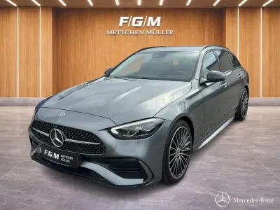 Gebraucht Mercedes C180 AMG line 170 PS (125 kW) 2025 Lack selenitgrau Kombi
