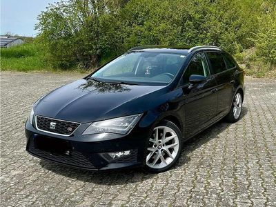 Usata Seat Leon ST FR 184 CV (135 kW) 2014 Nero Station wagon