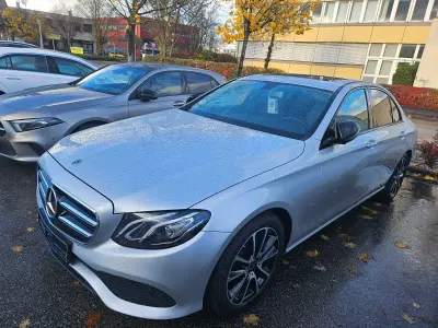Brugt Mercedes E200 Avantgarde 184 HK (135 kW) 2019 Sølv Sedan