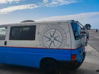 Gebraucht VW Transporter 86 PS (63 kW) 1992 Blau Van