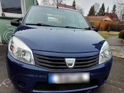 Gebraucht Dacia Sandero 75 PS (55 kW) 2009 Blau Kleinwagen