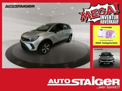Gebraucht Opel Crossland Enjoy 110 PS (80 kW) 2023 Aluminium silber SUV