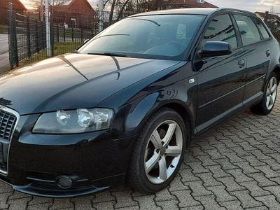 Second-hand Audi A3 S-Line 170 CP (125 kW) 2008 Negru Hatchback