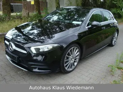 Gebraucht Mercedes A180 AMG 136 PS (100 kW) 2021 Nacht  schwarz Limousine