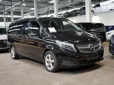 Gebraucht Mercedes V220 Edition 163 PS (119 kW) 2019 Schwarz Van / Kleinbus