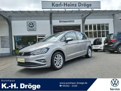 Gebraucht VW Golf Sportsvan Comfortline 86 PS (63 kW) 2018 Silber Van / Kleinbus