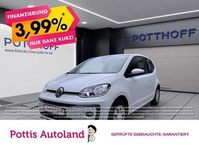 Weiss Gebraucht 2021 VW up! move up! Kleinwagen | 9.443 € (Fairer Preis)