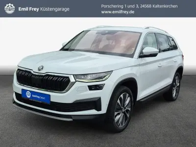 Gebraucht Skoda Kodiaq Ambition 150 PS (110 kW) 2022 Moonweiß perleffekt SUV