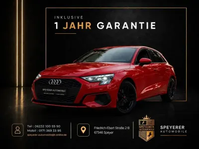 Gebraucht Audi A3 Ambiente 150 PS (110 kW) 2021 Rot Limousine