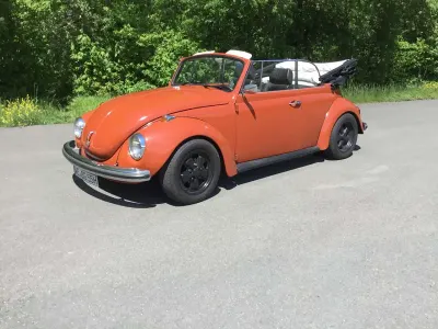 Gebraucht VW Käfer 94 PS (69 kW) 1971 Orange Cabrio