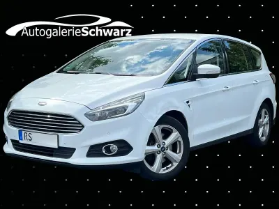 Gebraucht Ford S-MAX Premium 179 PS (131 kW) 2017 Weiß Van / Kleinbus