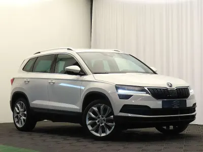 Gebraucht Skoda Karoq Style 150 PS (110 kW) 2019 Weiß SUV