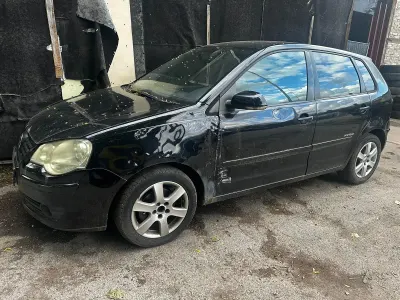 Gebraucht VW Polo 69 PS (50 kW) 2008 Schwarz Kleinwagen