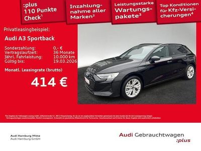Gebraucht Audi A3 Sportback e-tron Ambiente 204 PS (150 kW) 2025 Mythosschwarz metallic Kleinwagen
