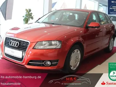 Usata Audi A3 Attraction 125 CV (91 kW) 2012 Rosso Utilitaria