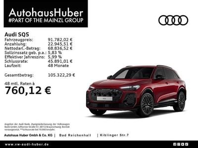 Rot Neu 2026 Audi SQ5 Sport SUV | 91.782 €