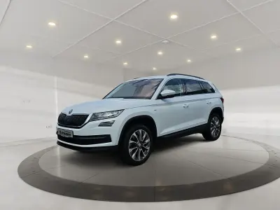 Gebraucht Skoda Kodiaq Clever 150 PS (110 kW) 2021 Moonweiss metallic SUV