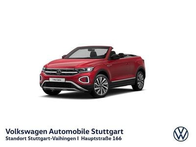 Gebraucht VW T-Roc Cabriolet Style 150 PS (110 kW) 2024 Kings red metallic/schwarz Cabrio