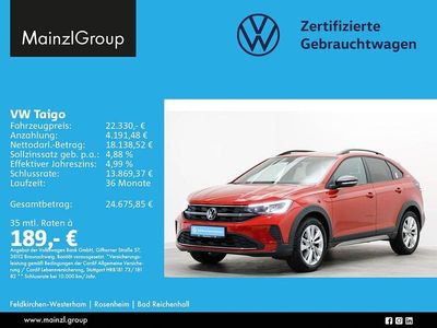 Gebraucht VW Taigo Goal 116 PS (85 kW) 2025 Rot SUV
