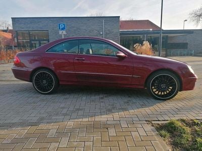 Usata Mercedes CLK220 150 CV (110 kW) 2007 Rosso Coupé