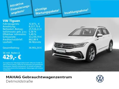 Gebraucht VW Tiguan R-line 150 PS (110 kW) 2024 Pure white SUV