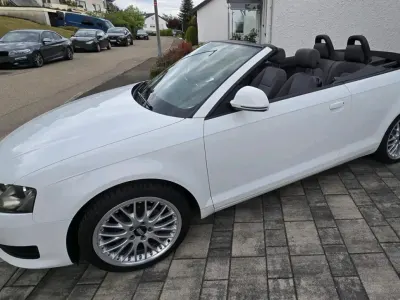 Gebraucht Audi A3 Cabriolet 102 PS (75 kW) 2009 Weiß Cabrio