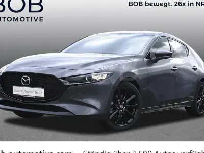 Neu Mazda 3 Homura-Line 140 PS (102 kW) 2025 Machine gray Limousine