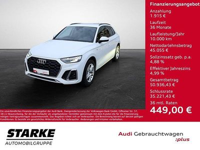 Gebraucht Audi Q5 S-Line 204 PS (150 kW) 2024 Weiß SUV