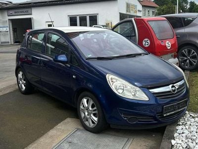 Gebraucht Opel Corsa Edition 80 PS (58 kW) 2007 Ultrablau mi2 Kleinwagen