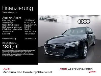 Gebraucht Audi A4 150 PS (110 kW) 2024 Brillantschwarz Kombi