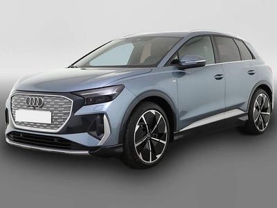 Gebraucht Audi Q4 e-tron S-Line 150 kW (204 PS) 2021 Blau SUV