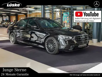 Gebraucht Mercedes S500 AMG line 449 PS (330 kW) 2025 Obsidianschwarz Limousine