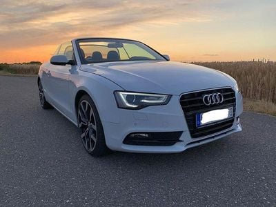Gebraucht Audi A5 Cabriolet S-Line 177 PS (130 kW) 2013 Weiß Cabrio