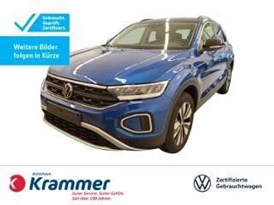 Gebraucht VW T-Roc Goal 150 PS (110 kW) 2025 Blau SUV